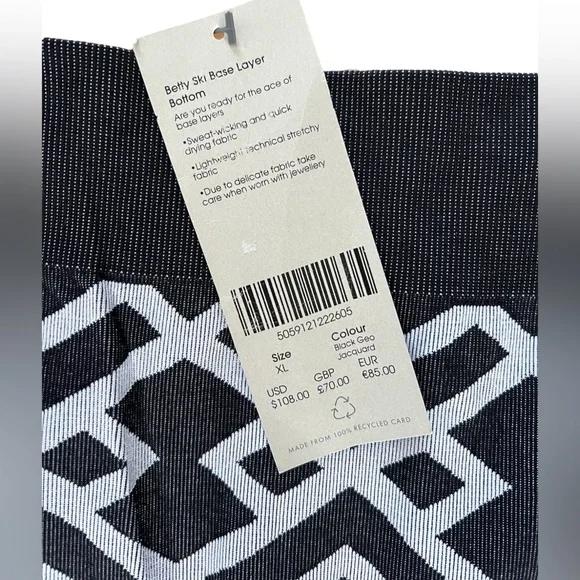 NWT Sweaty Betty Ski Base Layer Leggings (XL) - Picture 3 of 9